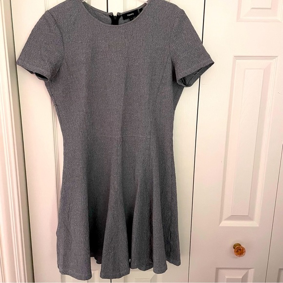Theory Albita Dress in Blue/Grey Size 12 - Picture 1 of 7
